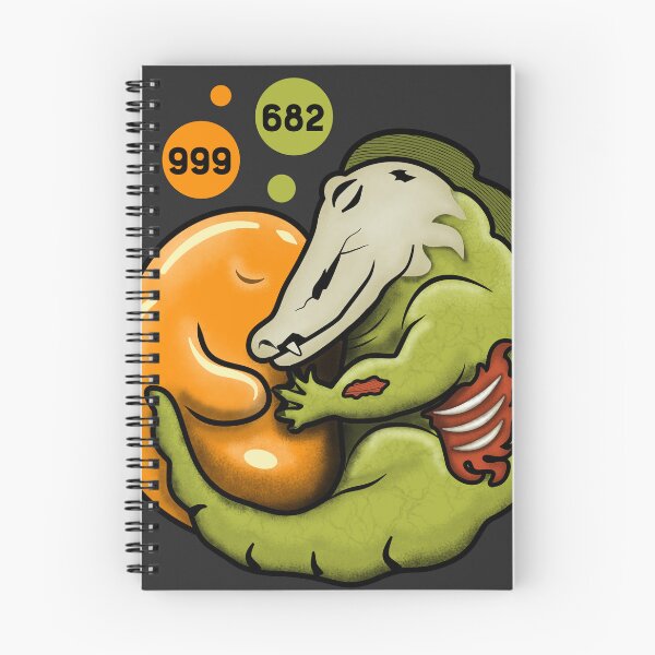 Item preview, SCP-999 and SCP-682 Hugging Cute SCP Design Shirt designed and sold by opalskystudio.