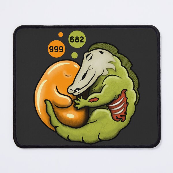 Item preview, SCP-999 and SCP-682 Hugging Cute SCP Design Shirt designed and sold by opalskystudio.