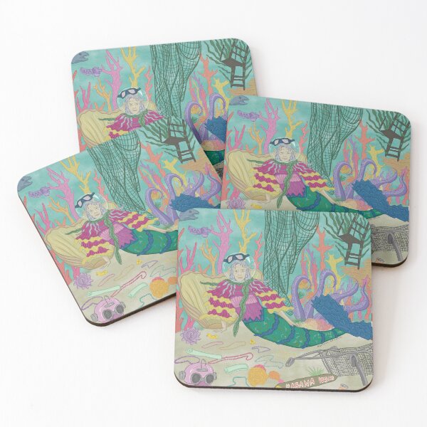 Item preview, Eccentric mermaid junk collector - Mermay fantasy  designed and sold by SorceressApprentice.