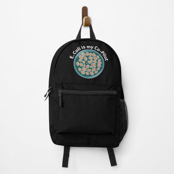 Item preview, E Coli is my co-pilot, funny microbiology designed and sold by NoetherSym.