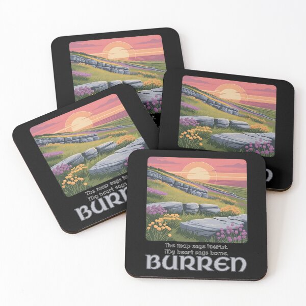 Item preview, The Map Says Tourist, My Heart Says Home – Burren designed and sold by EwaVerse.