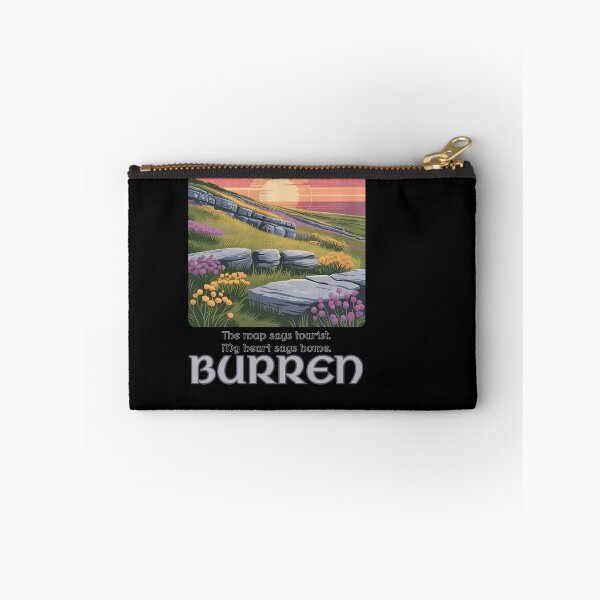 Item preview, The Map Says Tourist, My Heart Says Home – Burren designed and sold by EwaVerse.