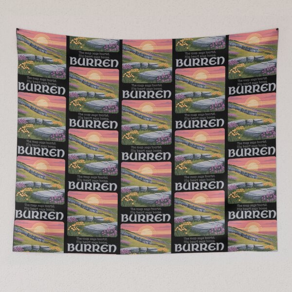 Item preview, The Map Says Tourist, My Heart Says Home – Burren designed and sold by EwaVerse.
