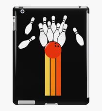 Retro Vintage Bowling T-shirt For Bowler iPad Case/Skin