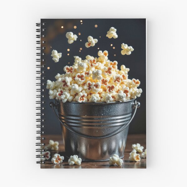 Item preview, Popcorn Exploding In a Metal Bucket designed and sold by Maria Dryfhout.