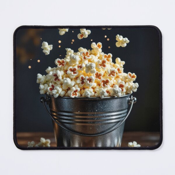 Item preview, Popcorn Exploding In a Metal Bucket designed and sold by Maria Dryfhout.