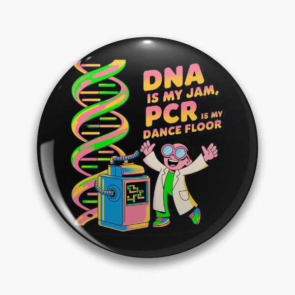 Item preview, DNA is my jam, PCR is my dance floor, funny biology designed and sold by NoetherSym.