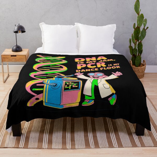 Item preview, DNA is my jam, PCR is my dance floor, funny biology designed and sold by NoetherSym.
