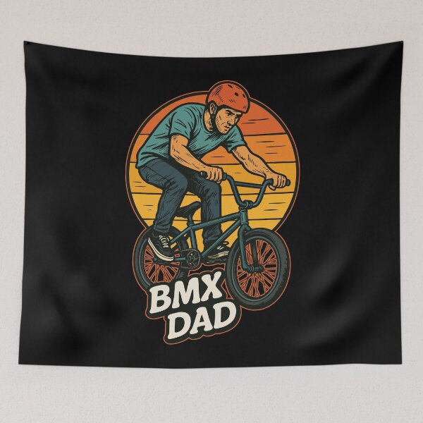Item preview, BMX Dad Retro Vintage designed and sold by TomFrontierArt.