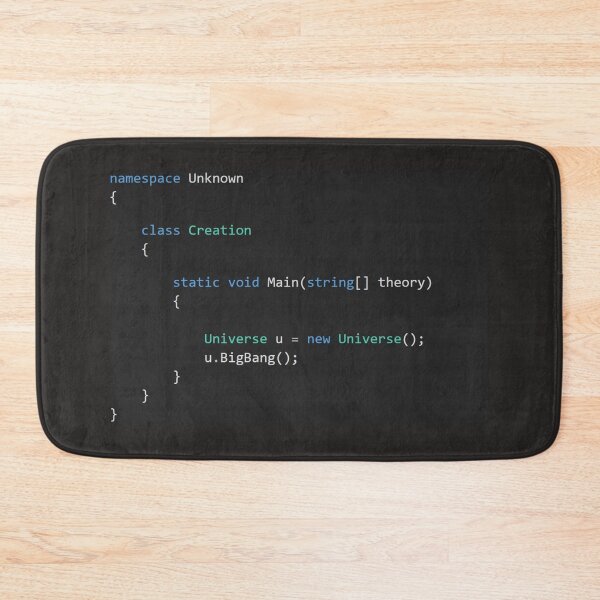 Item preview, Big Bang Code – Geek Universe Creation Mouse Pad designed and sold by Joey Mansell Shop.