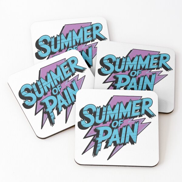 Item preview, Vintege Summer of Pain Retro 80s Lightning neon designed and sold by PrintopiaHaven.
