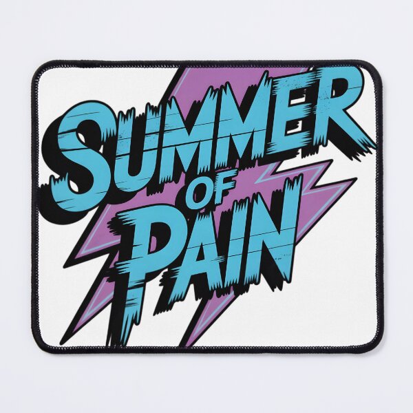 Item preview, Vintege Summer of Pain Retro 80s Lightning neon designed and sold by PrintopiaHaven.