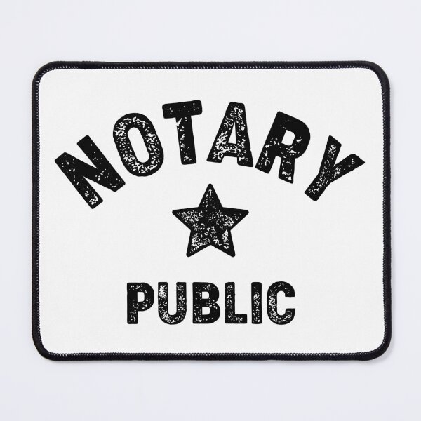 Item preview, Modern Notary Public | Minimalist Black Lettering Design designed and sold by NotaryLife.