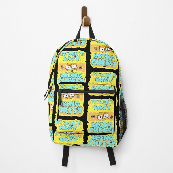 Item preview, It Aint Easy Being Cheesy Kawaii Food designed and sold by Renata Illustrata.