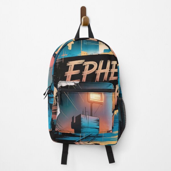 Item preview, Ephemeral Echoes Urban Cityscape Art designed and sold by ShadowAndSlate.