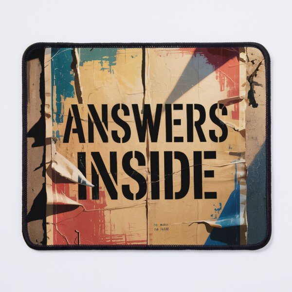 Item preview, Answers Inside Urban Poster Art designed and sold by ShadowAndSlate.