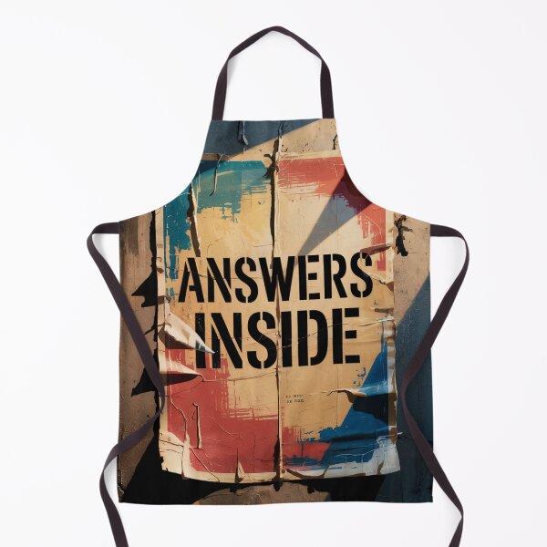 Item preview, Answers Inside Urban Poster Art designed and sold by ShadowAndSlate.