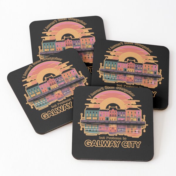 Item preview, Been to Galway City Retro Style designed and sold by EwaVerse.