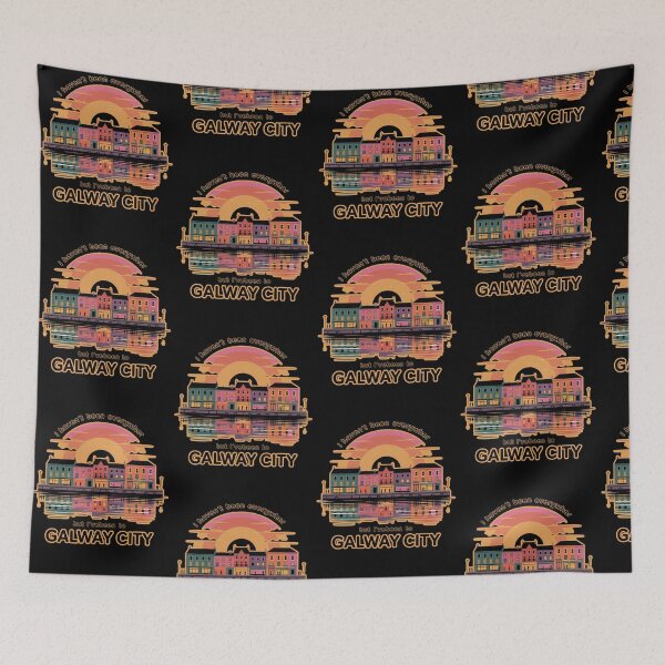 Item preview, Been to Galway City Retro Style designed and sold by EwaVerse.
