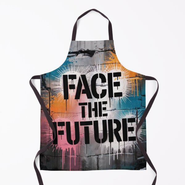 Item preview, Face the Future Graffiti Street Art designed and sold by ShadowAndSlate.