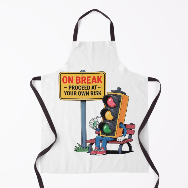 Item preview, Funny Traffic Lights On Break Proceed At Your Own Risk designed and sold by PietrzakDesign.
