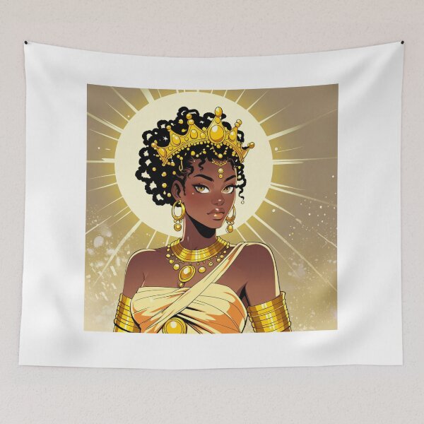 Item preview, OYA – GODDESS OF STORMS anime poster RETRO designed and sold by BespokeBrushes.
