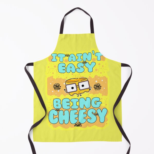 Item preview, Aint Easy Being Cheesy Cute Kawaii Food designed and sold by Renata Illustrata.