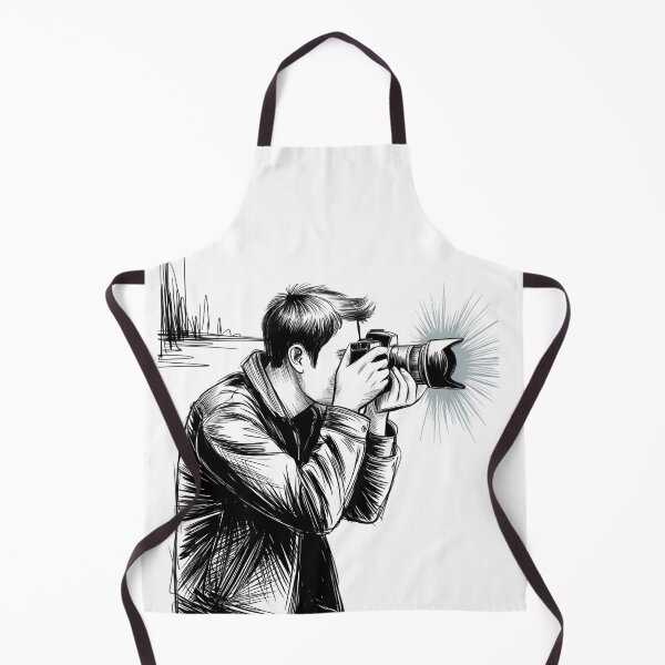 Item preview, Dynamic Male Photographer Capture designed and sold by ShadowAndSlate.