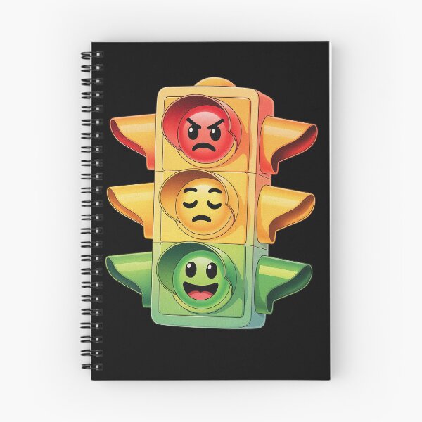 Item preview, Funny Traffic Lights Emojis designed and sold by PietrzakDesign.