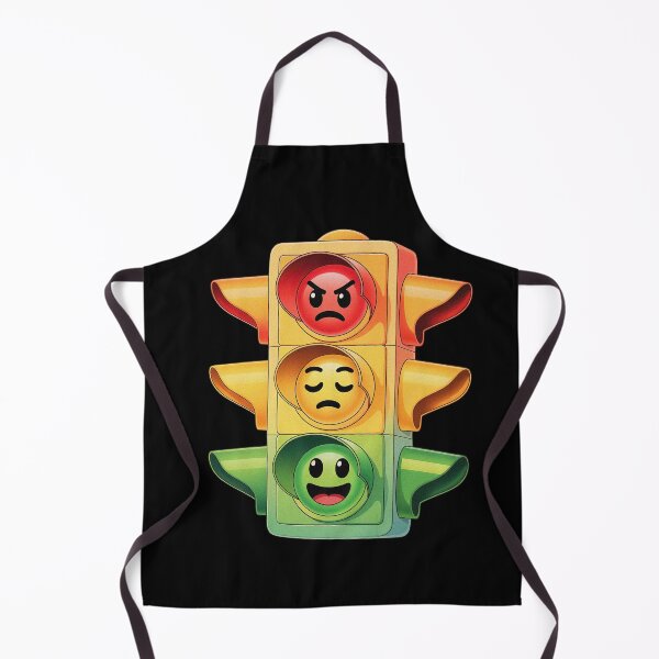 Item preview, Funny Traffic Lights Emojis designed and sold by PietrzakDesign.