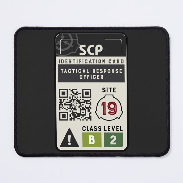 Item preview, SCP Tactical Response Officer ID Badge Costume designed and sold by opalskystudio.