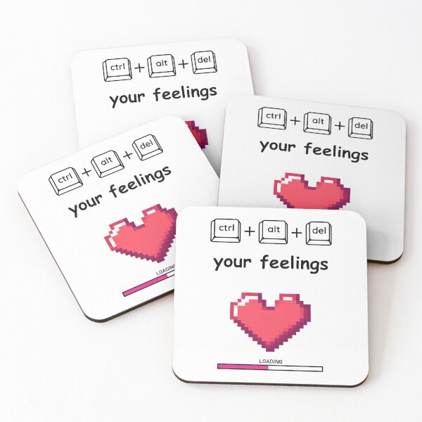 Item preview, ctrl + alt + del your feelings designed and sold by InkSurge.