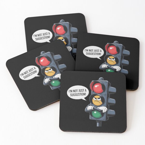 Item preview, Funny Traffic Lights Im Not Just A Suggestion designed and sold by PietrzakDesign.