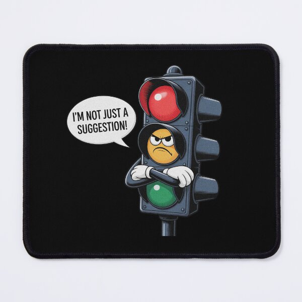 Item preview, Funny Traffic Lights Im Not Just A Suggestion designed and sold by PietrzakDesign.
