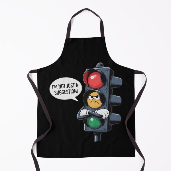 Item preview, Funny Traffic Lights Im Not Just A Suggestion designed and sold by PietrzakDesign.