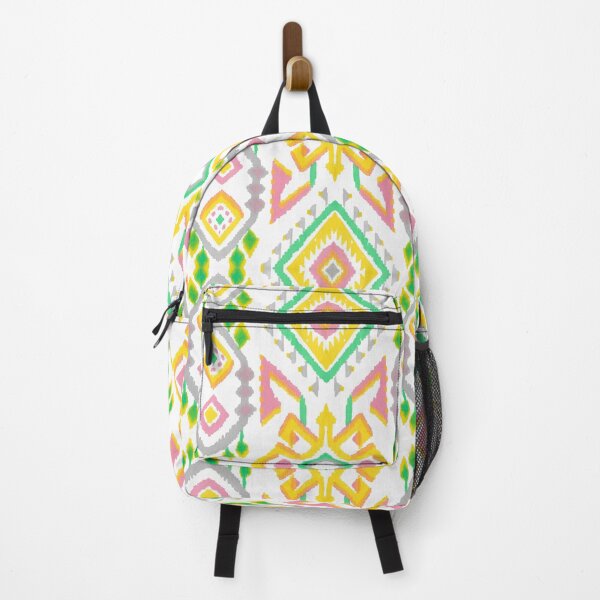 Item preview, Felt tip pen ikat design white designed and sold by Alessandro Remo Mazzoni Remotextiles.