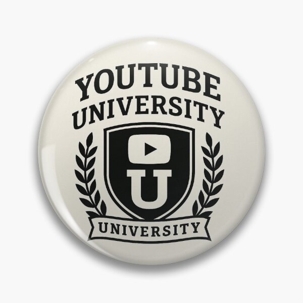 Item preview, YouTube University Logo designed and sold by USAYE.com.