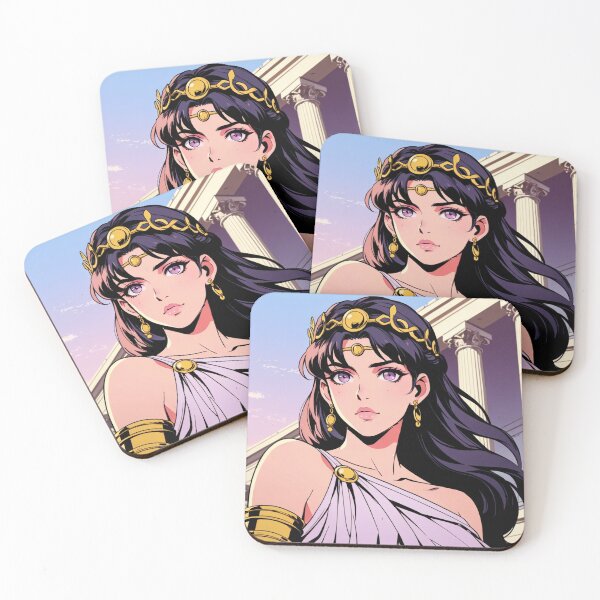 Item preview, ATOSSA – QUEEN OF THE PERSIAN EMPIRE anime poster RETRO designed and sold by BespokeBrushes.