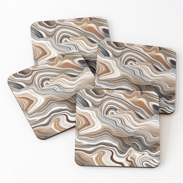 Item preview, The Winding Road Of Love: (Faux) Agate Abstract designed and sold by DEC02.