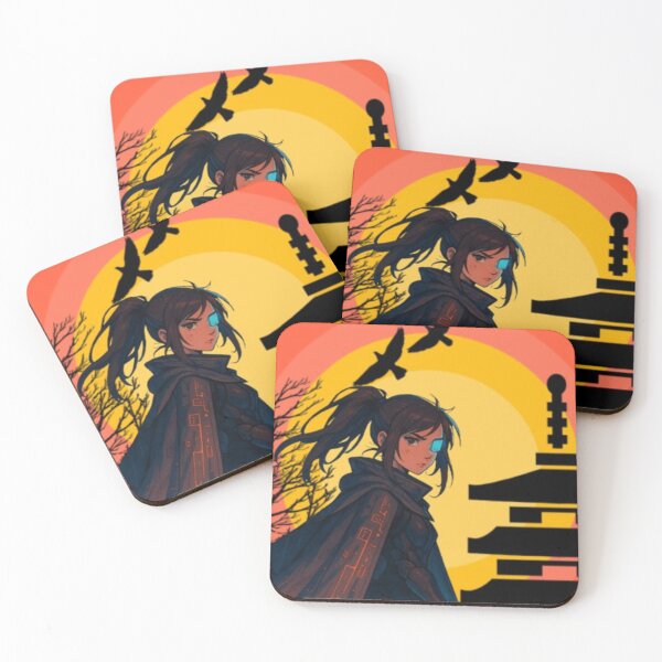 Item preview, Neon Ronin: Code in Her Veins designed and sold by ELVIN DESIGNS.