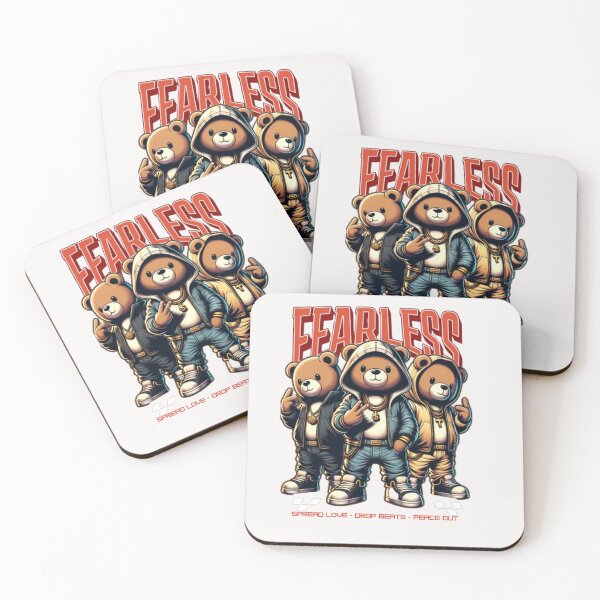 Item preview,  Fearless Teddy Bears: Urban Streetwear Vibes designed and sold by wellie-chic.