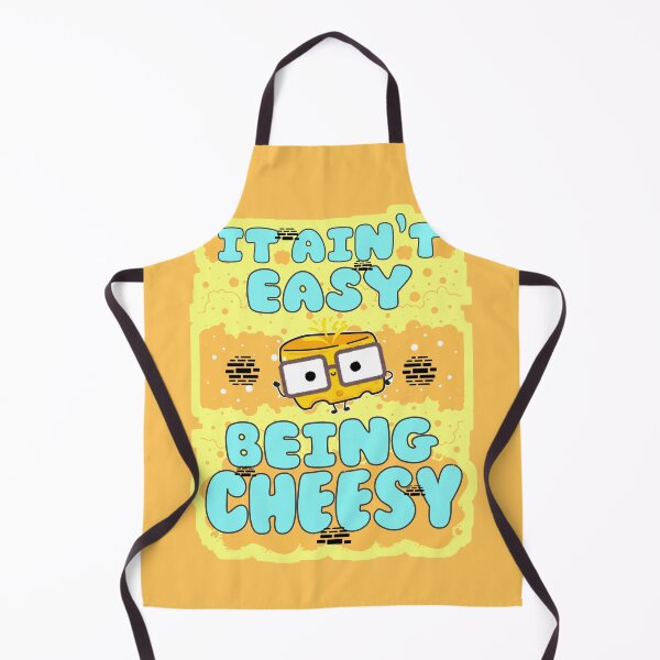 Item preview, Aint Easy Being Cheesy Cute Kawaii Food designed and sold by Renata Illustrata.