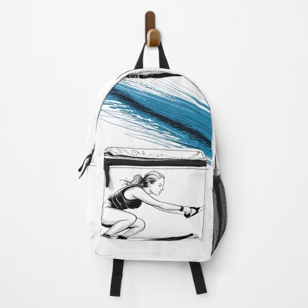 Item preview, Dynamic Female Water Skier Action designed and sold by ShadowAndSlate.