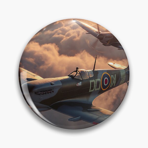 Item preview, Controlling Our Borders Spitfires designed and sold by Skyframe Aviation.