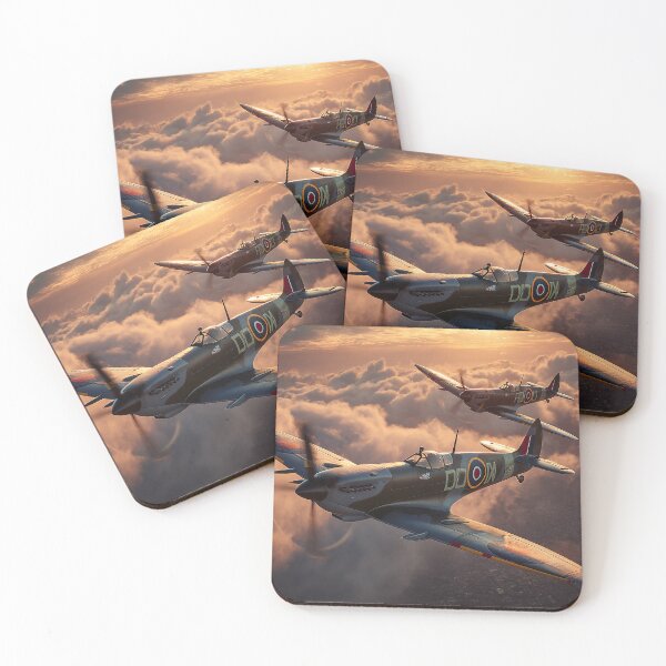 Item preview, Controlling Our Borders Spitfires designed and sold by Skyframe Aviation.