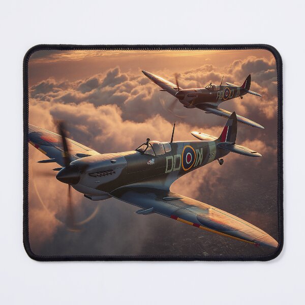 Item preview, Controlling Our Borders Spitfires designed and sold by Skyframe Aviation.