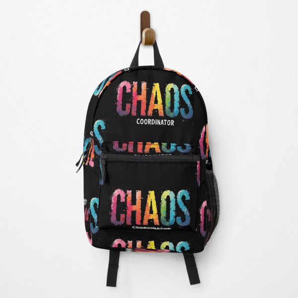 Item preview, Chaos Coordinator – Funny Rainbow Splash Quote for Multitaskers designed and sold by GiftLore Studio.