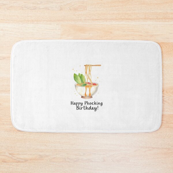 Item preview, Happy Phocking Birthday cute kawaii meme gift pho soup vietnamese designed and sold by CheeseBlueprint.