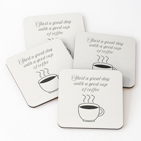 Item preview, Start a great day with a good cup of coffee designed and sold by Kedspicedesign.