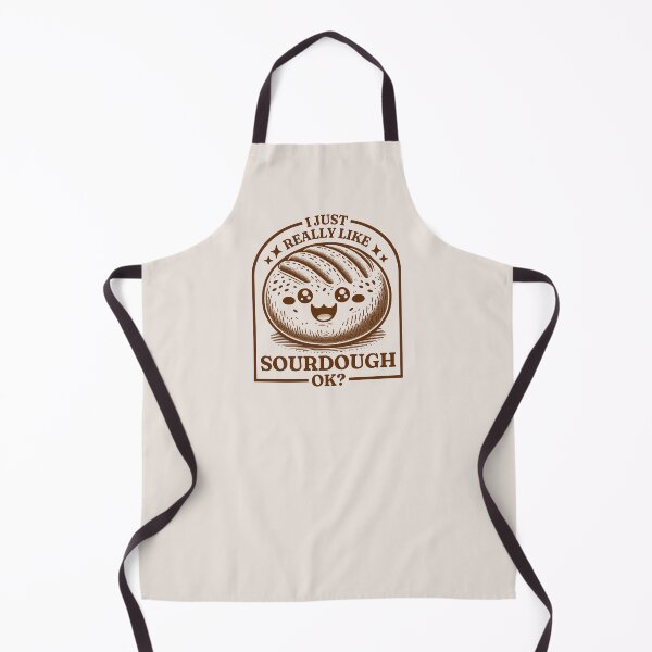 Item preview, I Just Really Like Sourdough Ok? Cute Kawaii Sourdough Bread designed and sold by KLArtzStore.